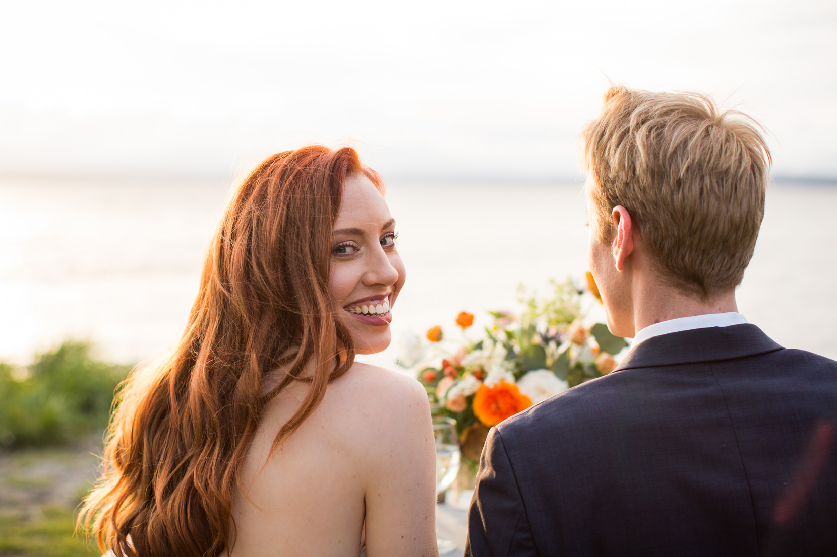 Golden Gardens Beach Elopement