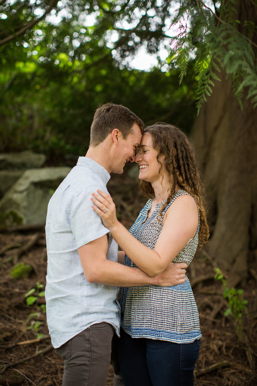 Snoqualmie Falls Engagement Pics