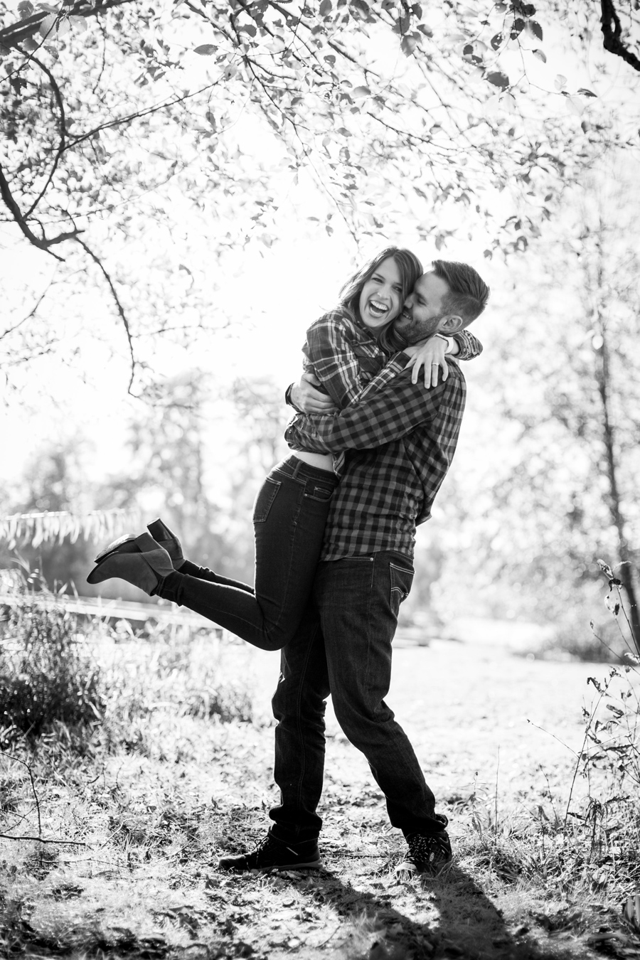 Greenlake Park Engagement Photos