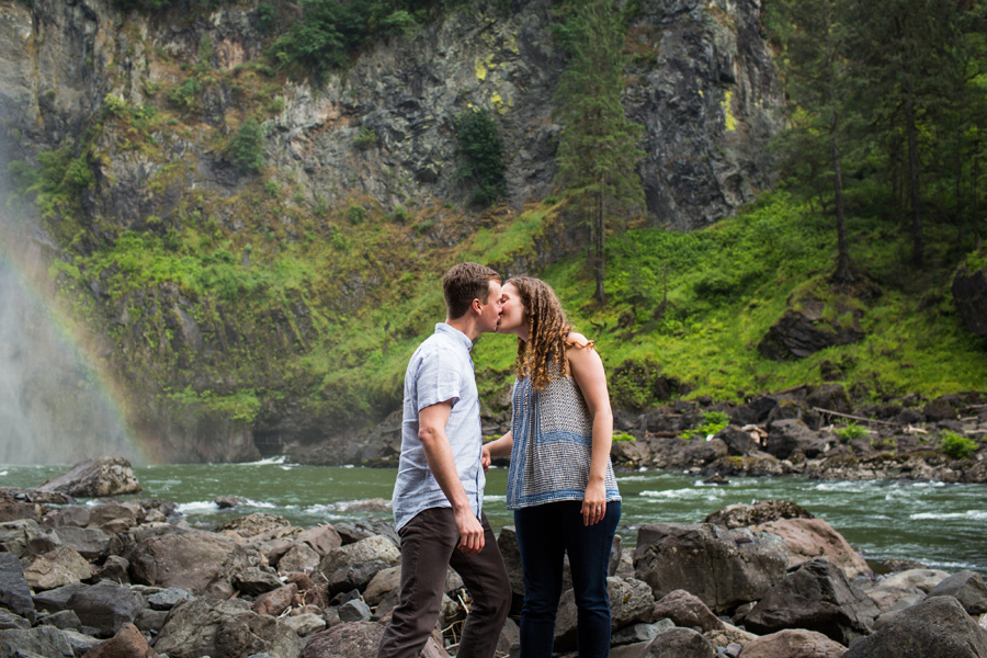 Snoqualmie Falls Engagement Pics