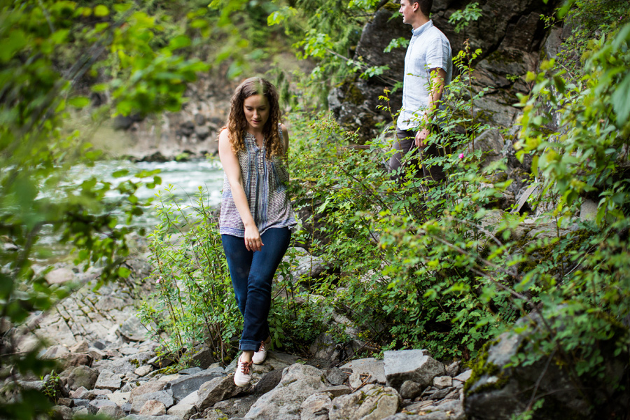 Snoqualmie Falls Engagement Pics