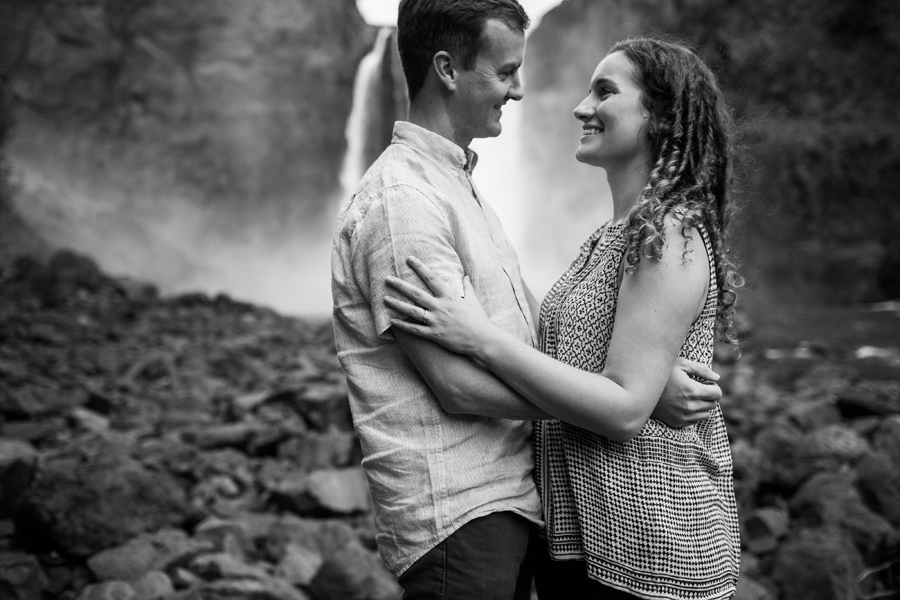 Snoqualmie Falls Engagement Pics