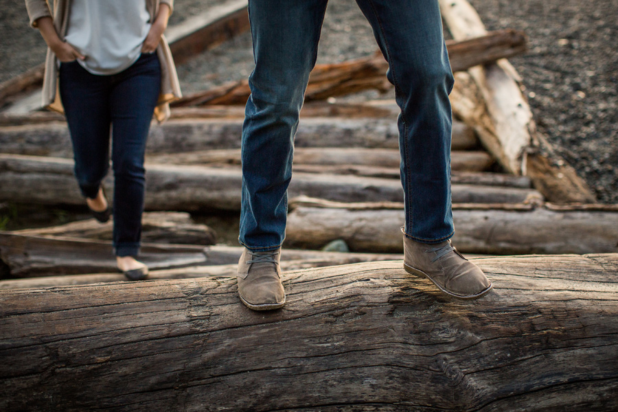 Snoqualmie Falls Engagement Pics