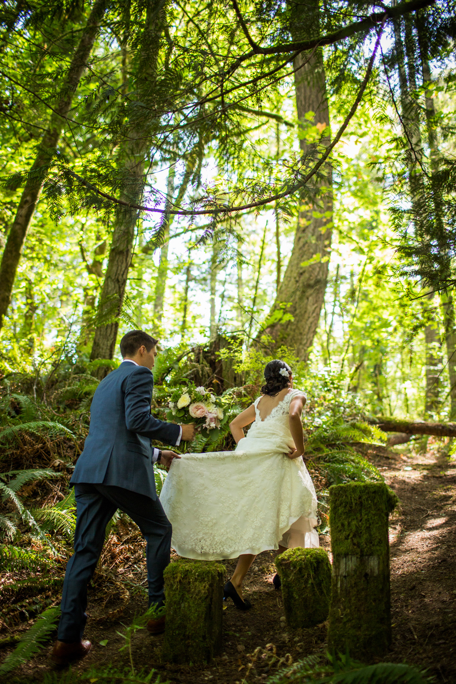 Gig Harbor Backyard Wedding