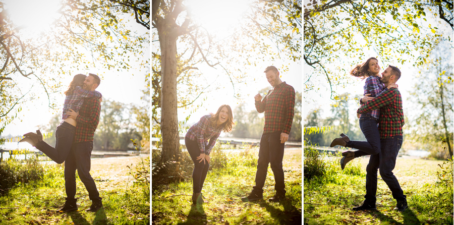 Greenlake Park Engagement Photos