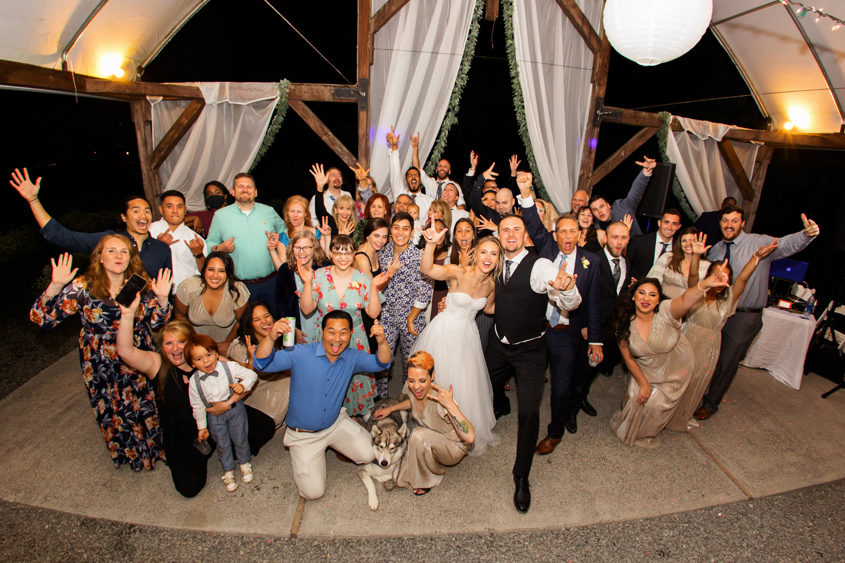 Fields at Willie Greens Wedding