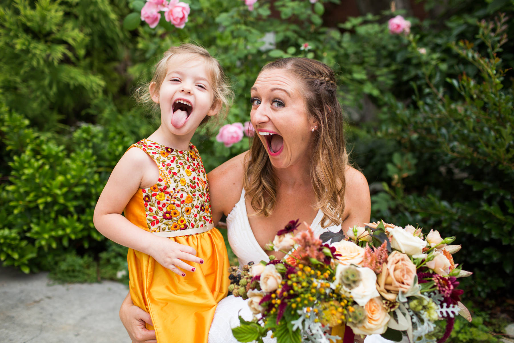 Anderson School Wedding Photos Goofy