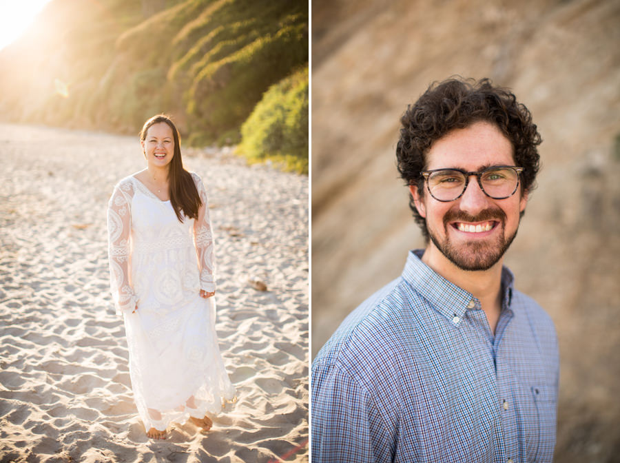 Henry's Beach Engagement Photos