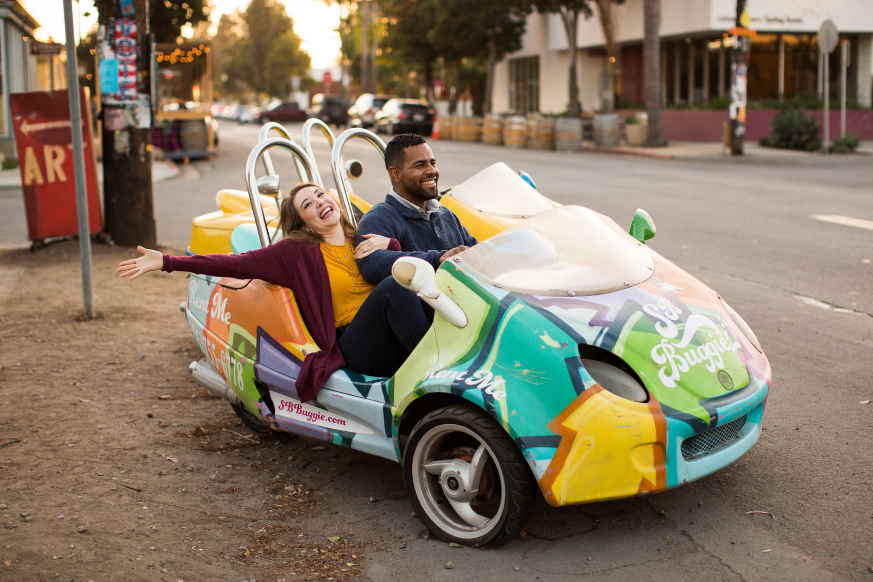 Funk Zone Engagement Photos