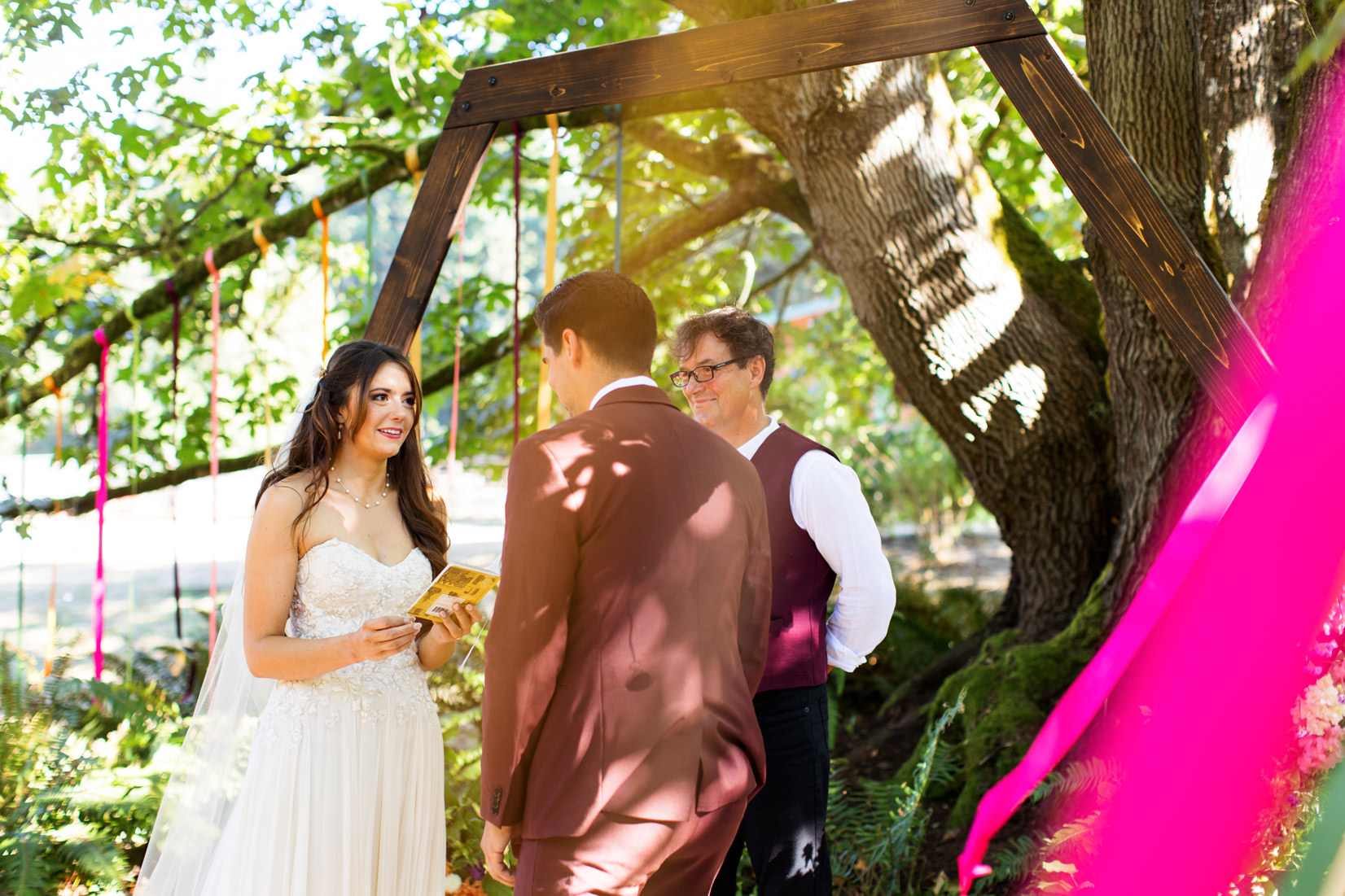 Private Whidbey Island Wedding Photos