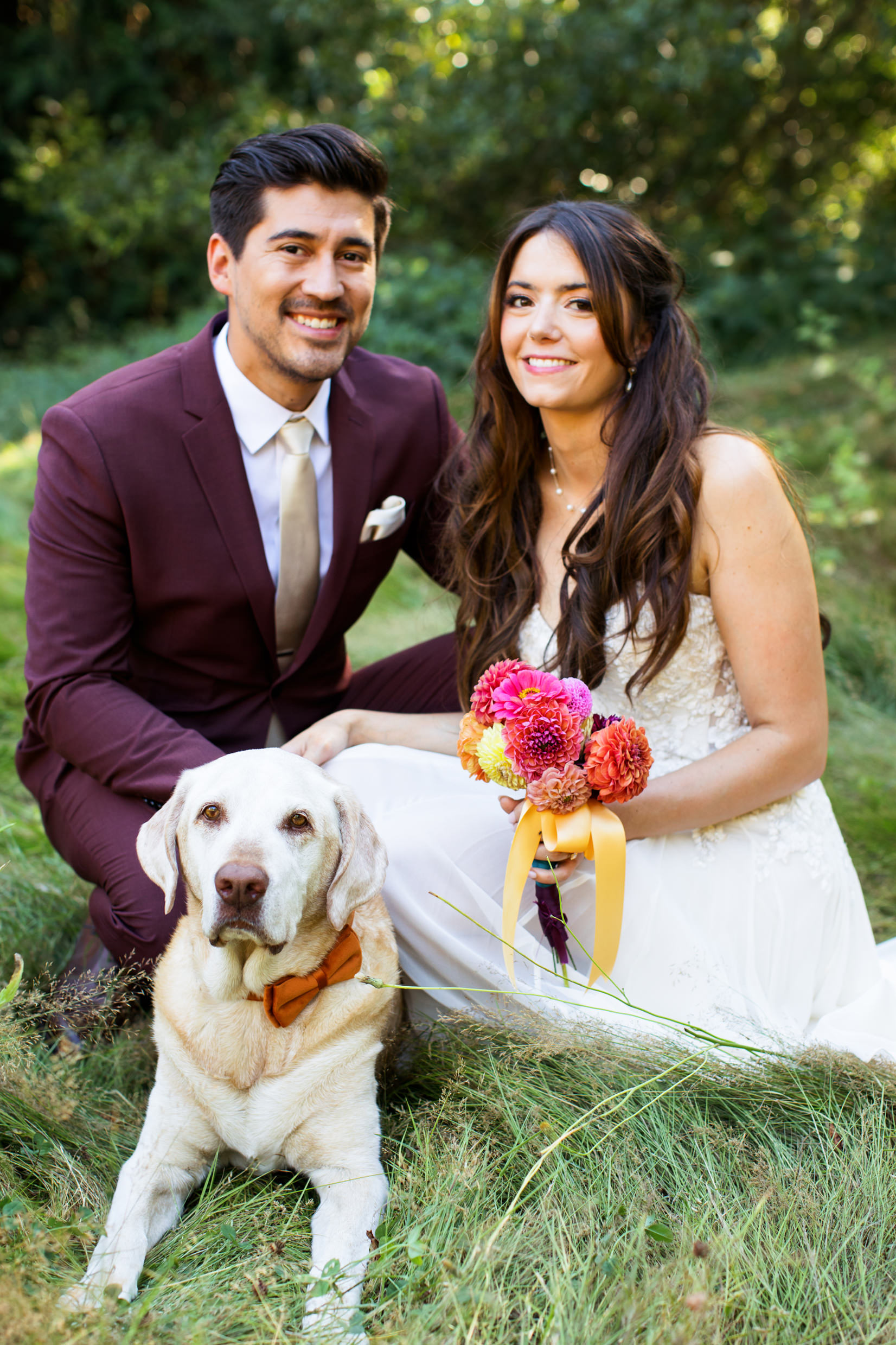 Private Whidbey Island Wedding Photos