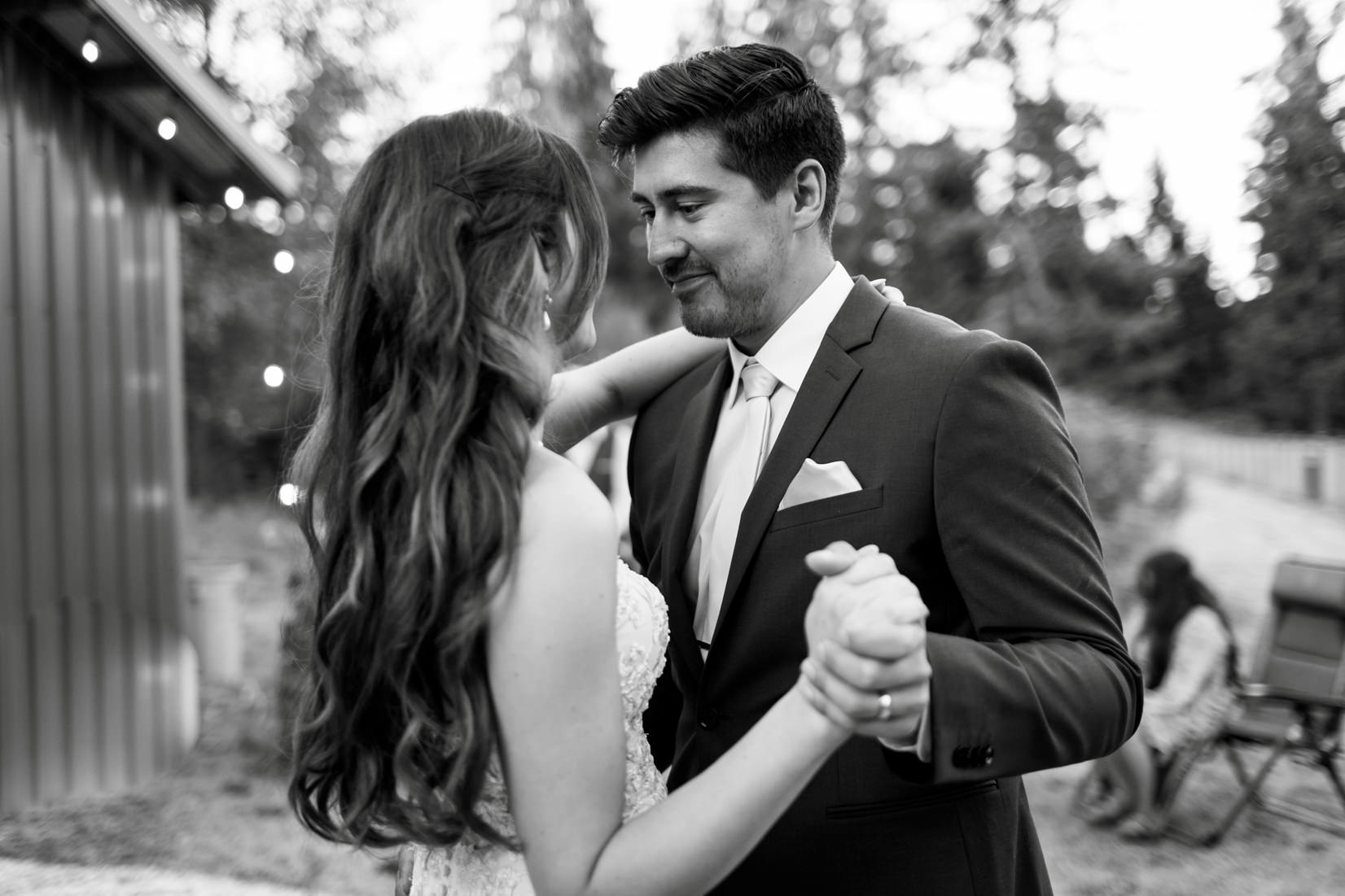 Private Whidbey Island Wedding Photos