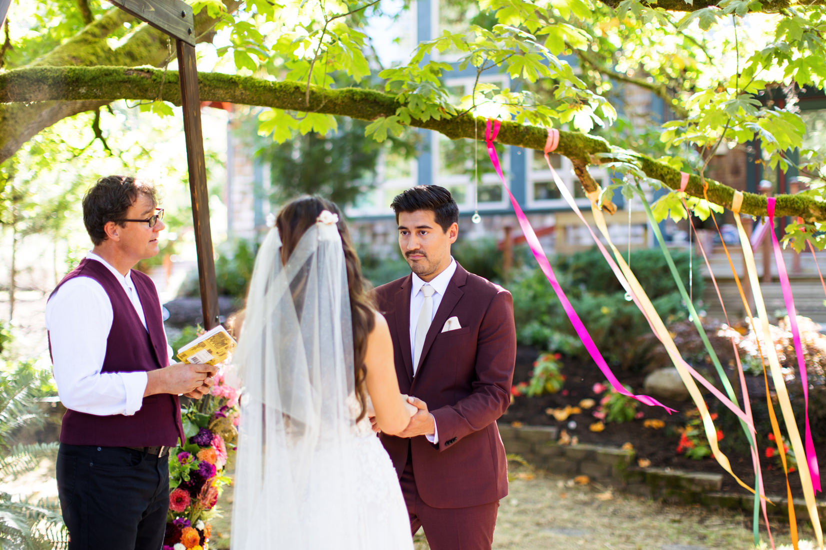 Private Whidbey Island Wedding Photos