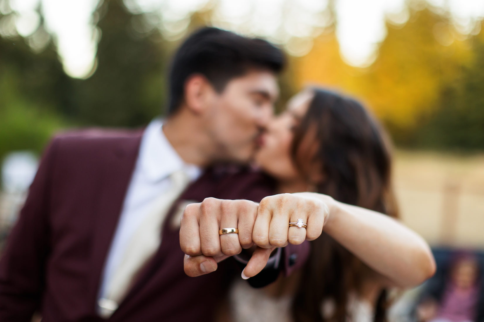 Private Whidbey Island Wedding Photos