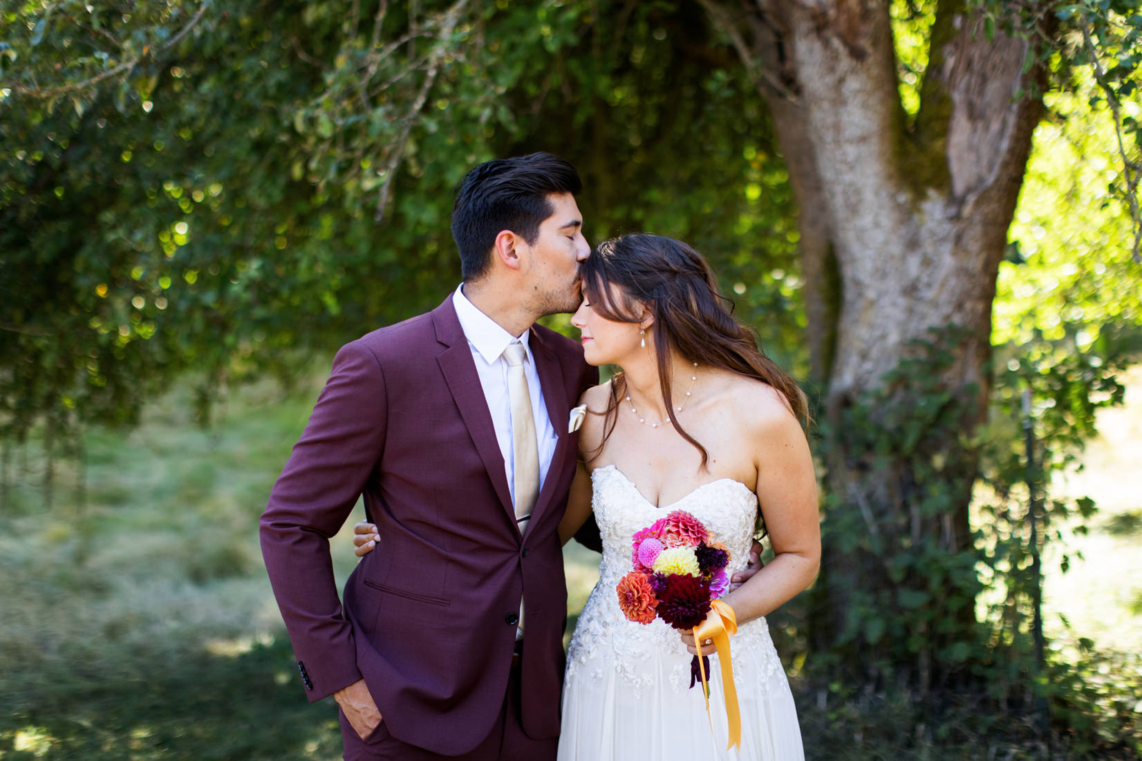 Private Whidbey Island Wedding Photos