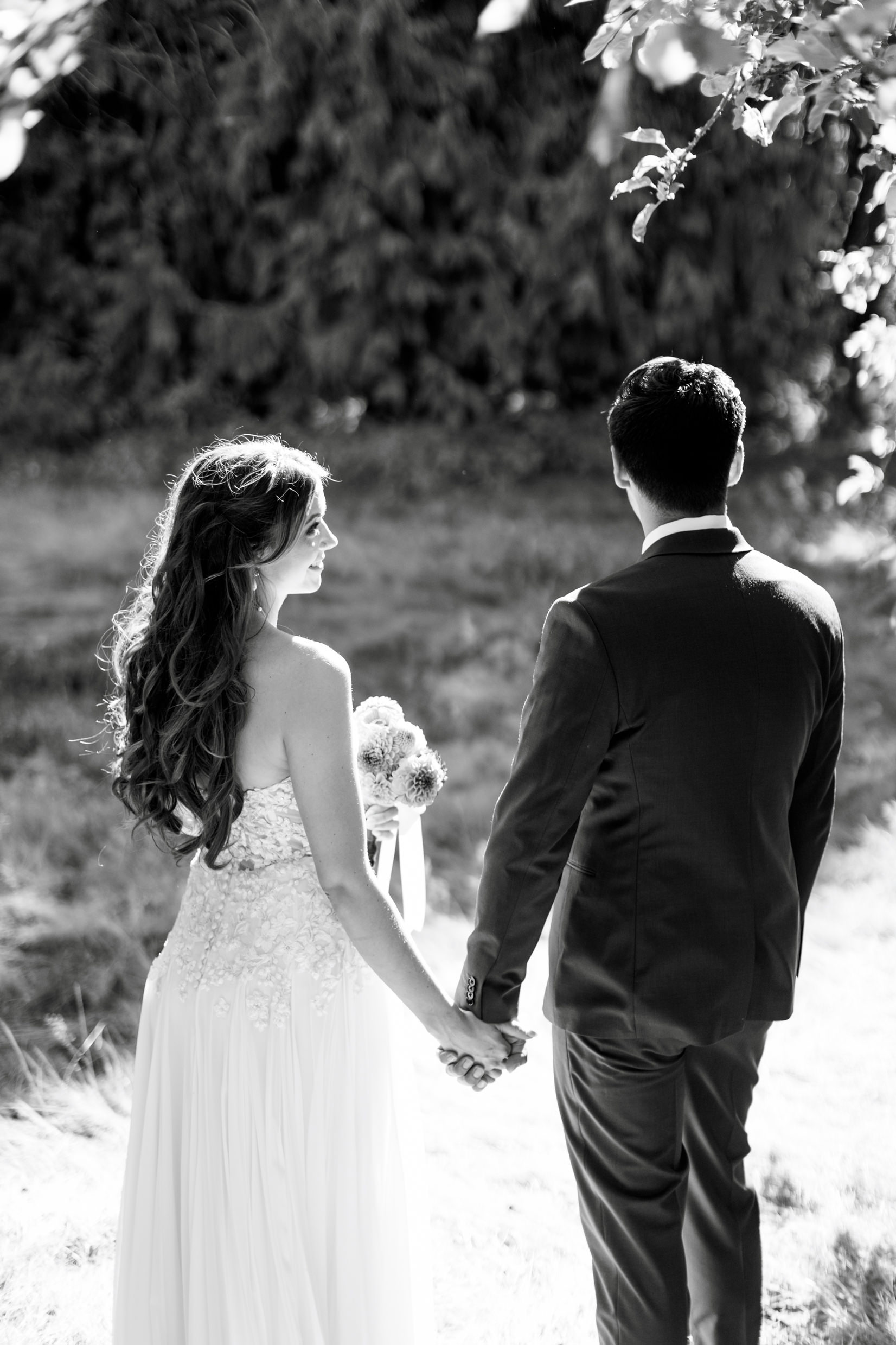 Private Whidbey Island Wedding Photos