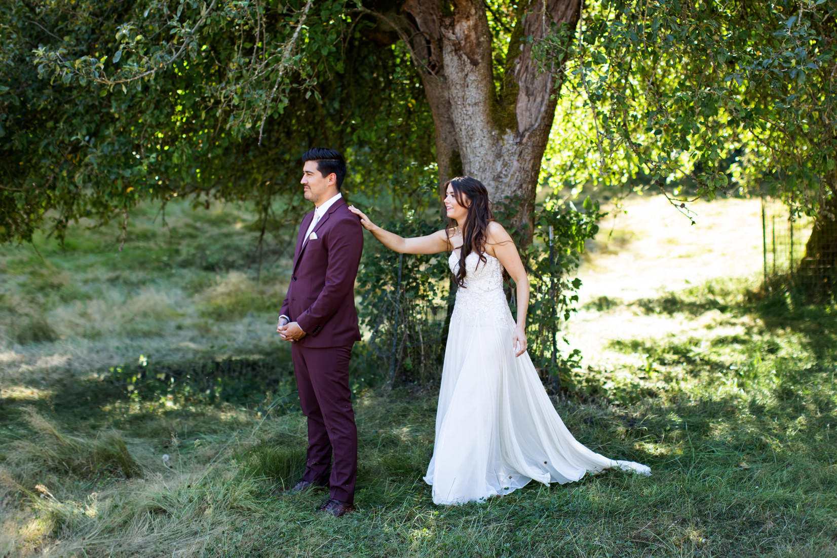 Private Whidbey Island Wedding Photos