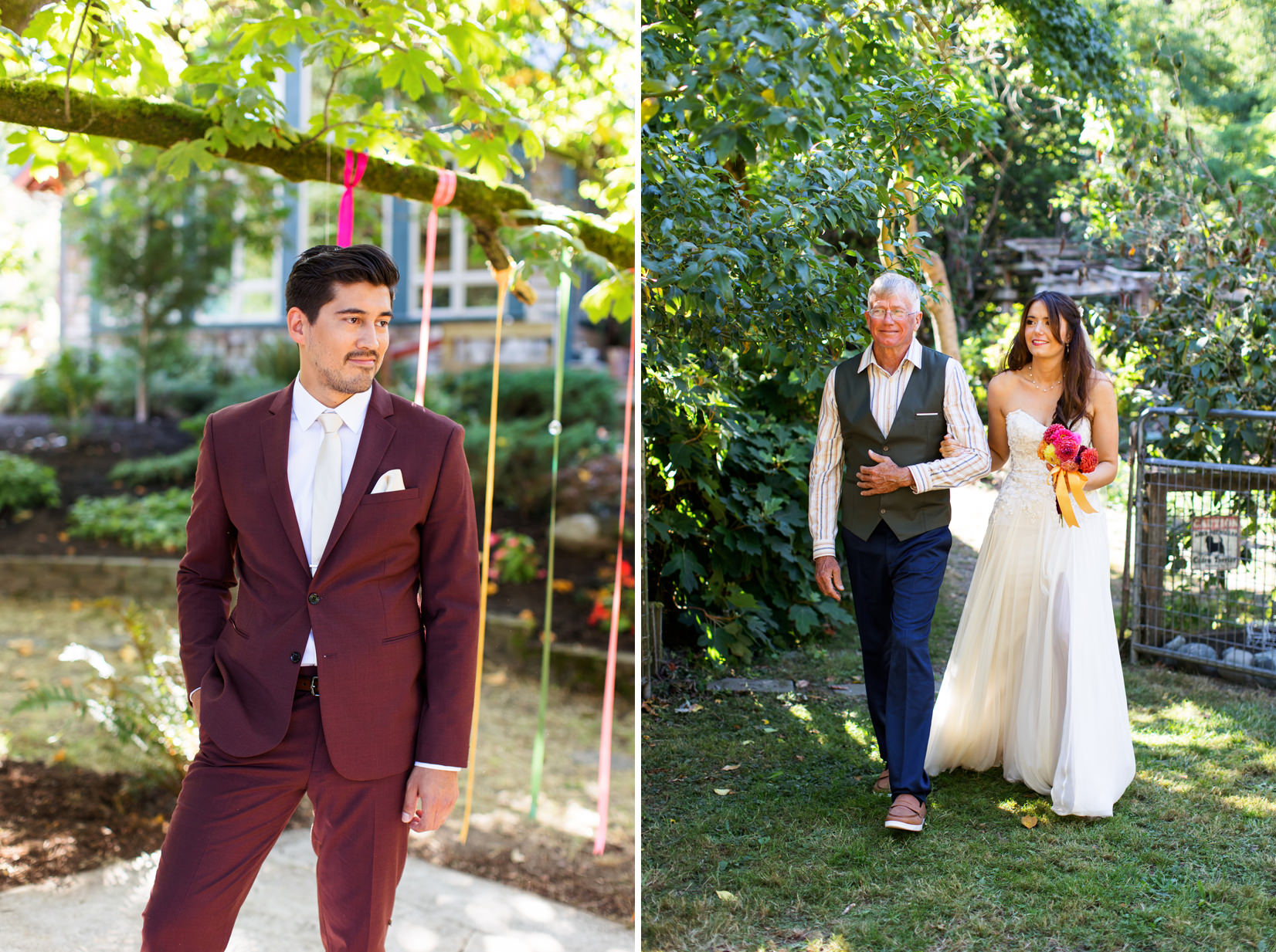 Private Whidbey Island Wedding Photos