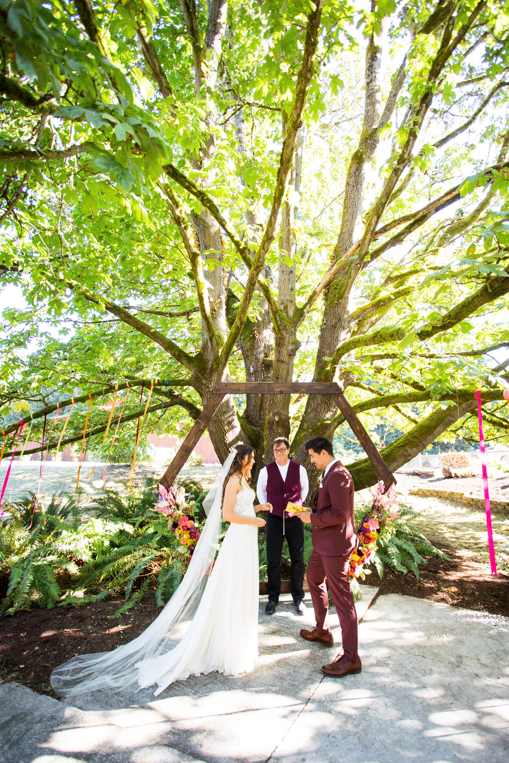 Private Whidbey Island Wedding Photos