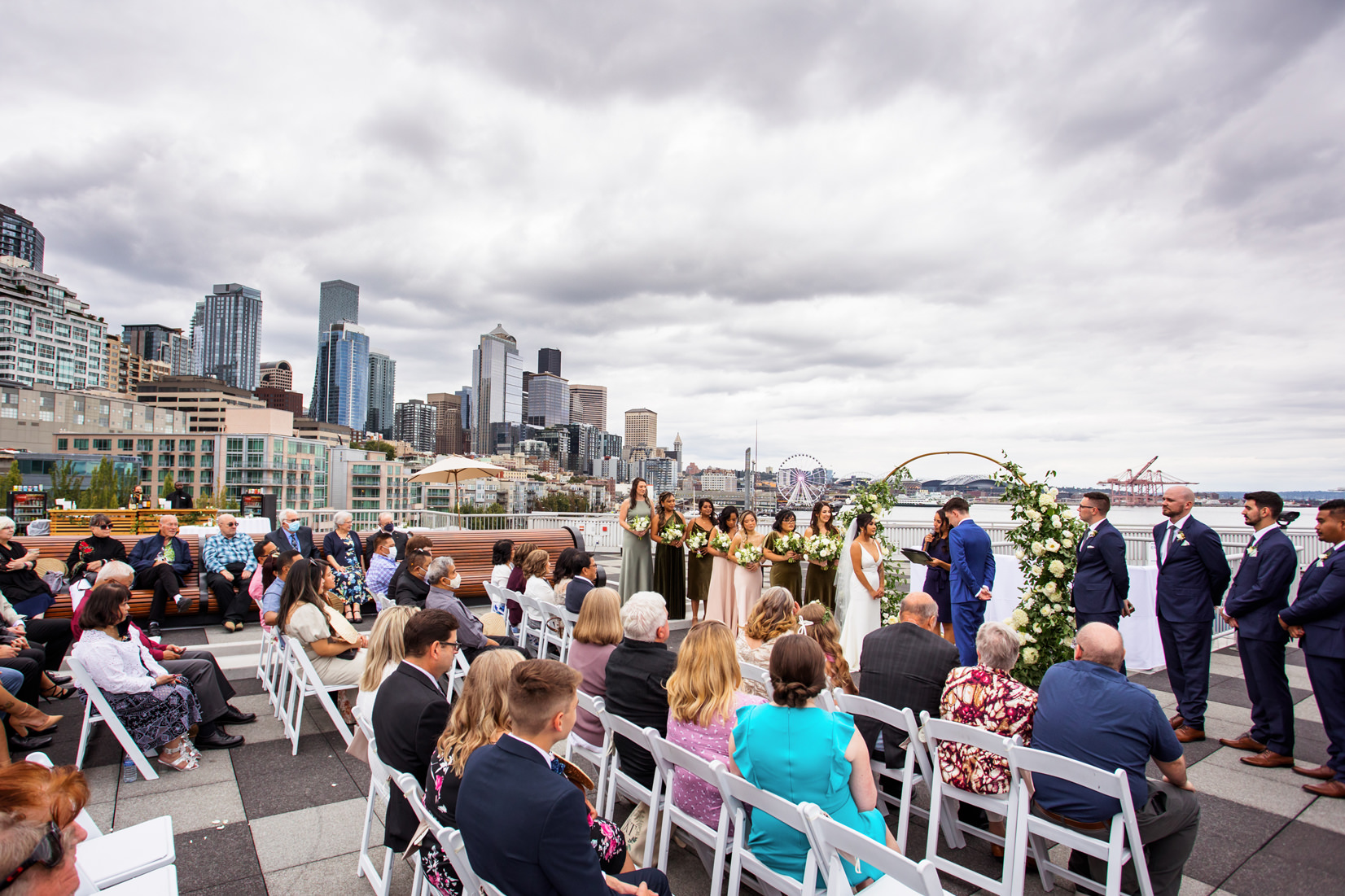 Bell Harbor Seattle Wedding Photos
