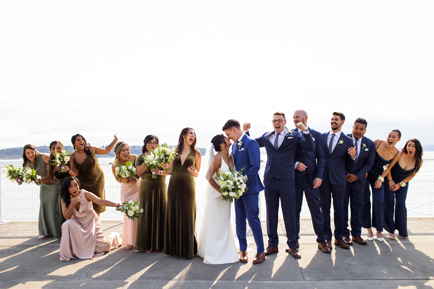 Bell Harbor Seattle Wedding Photos