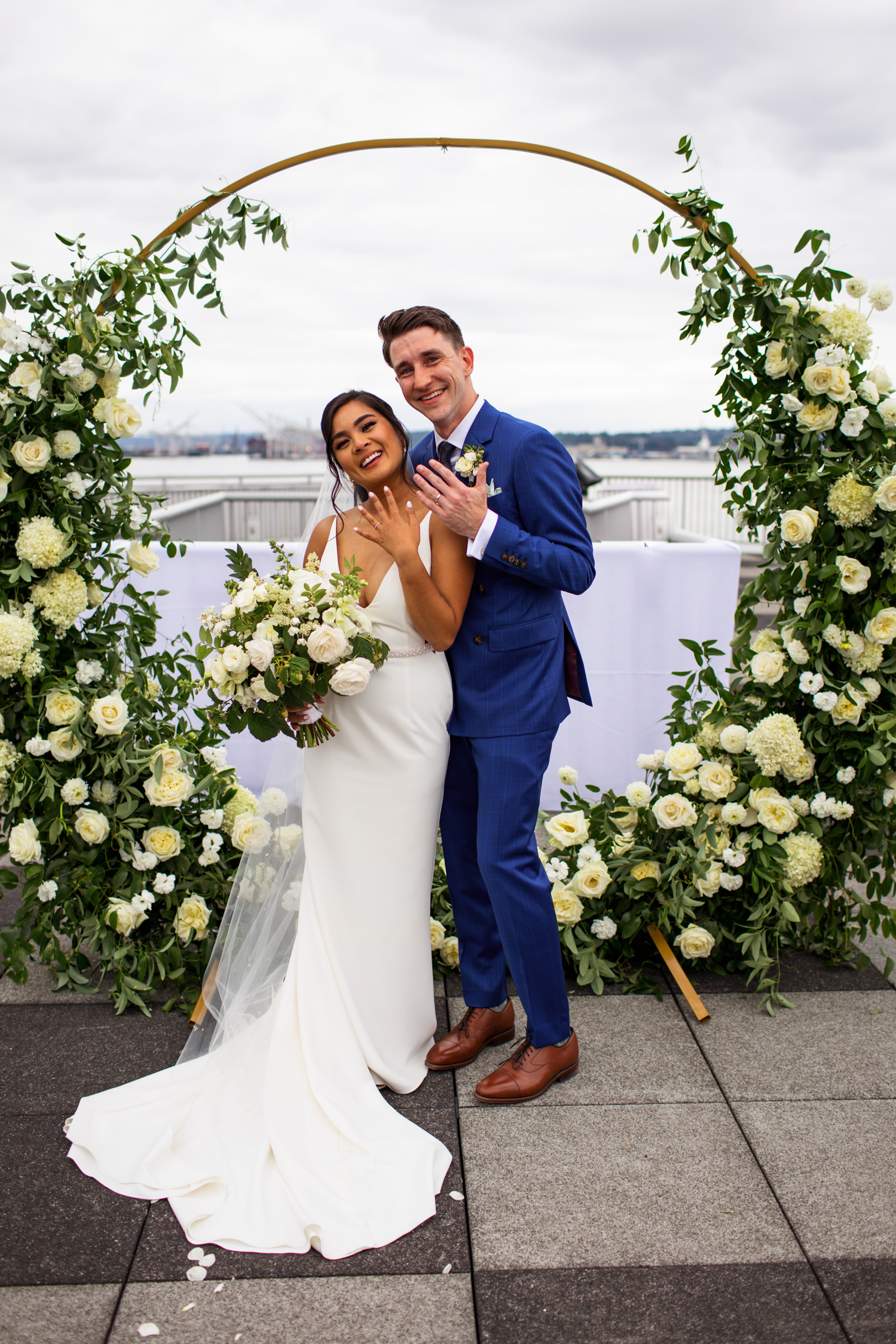 Bell Harbor Seattle Wedding Photos