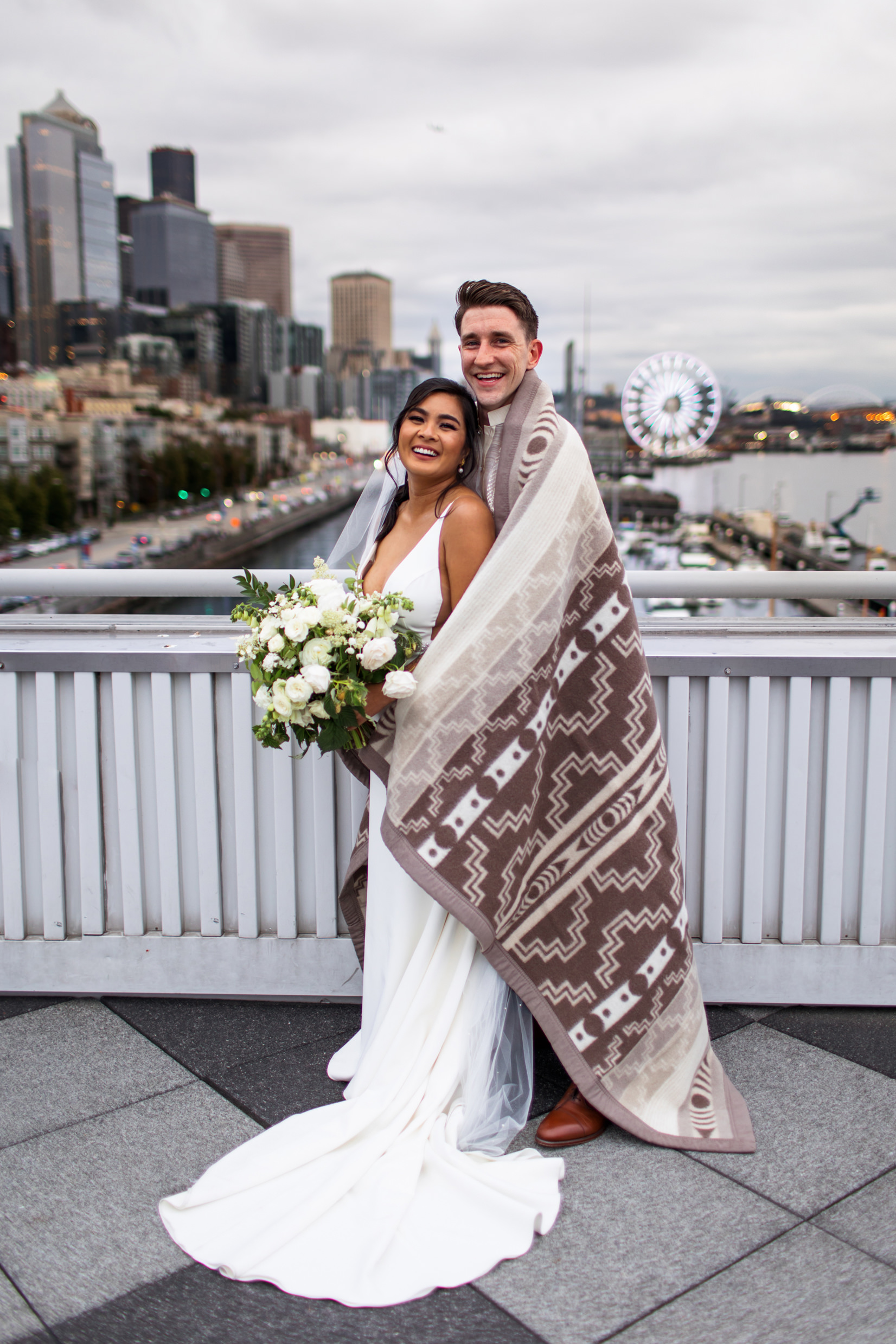 Bell Harbor Seattle Wedding Photos