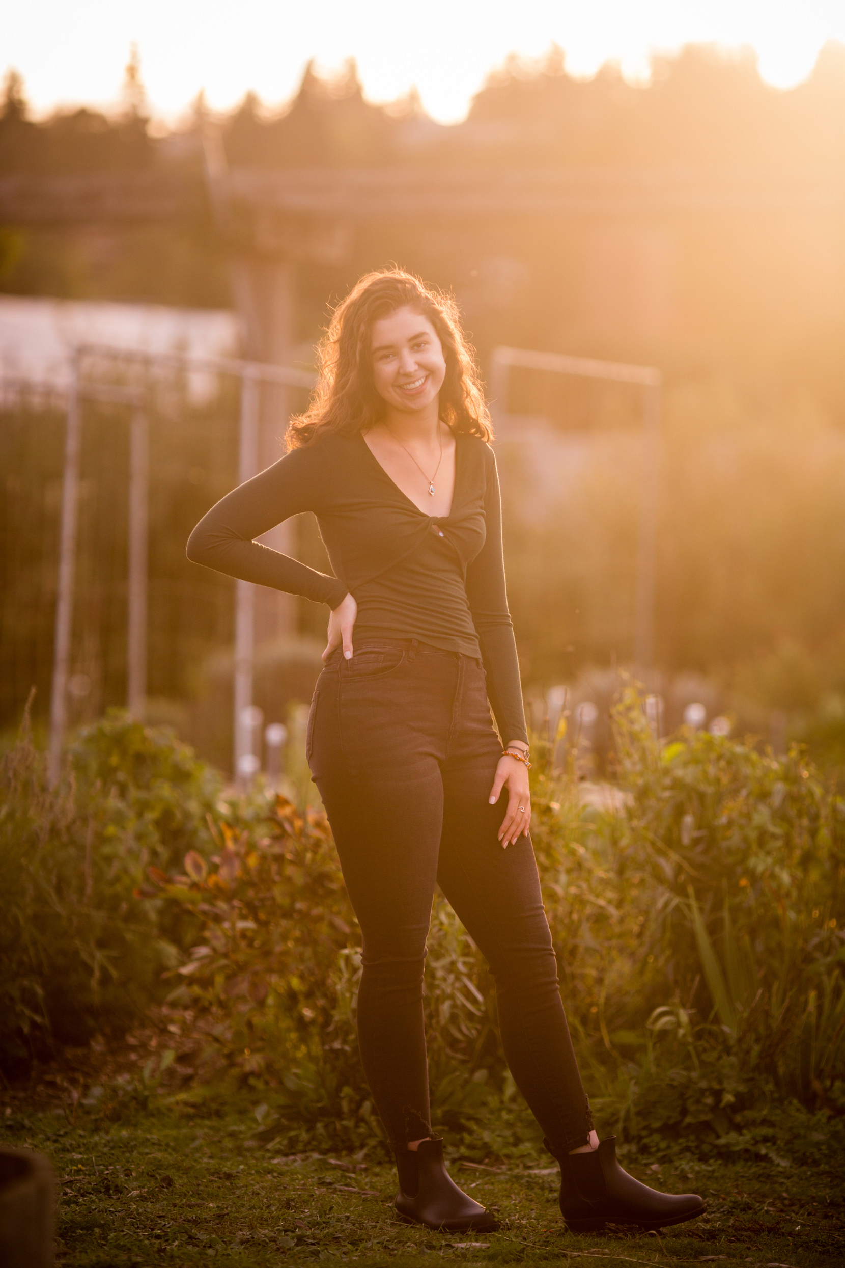 Magnuson Park Senior Portraits
