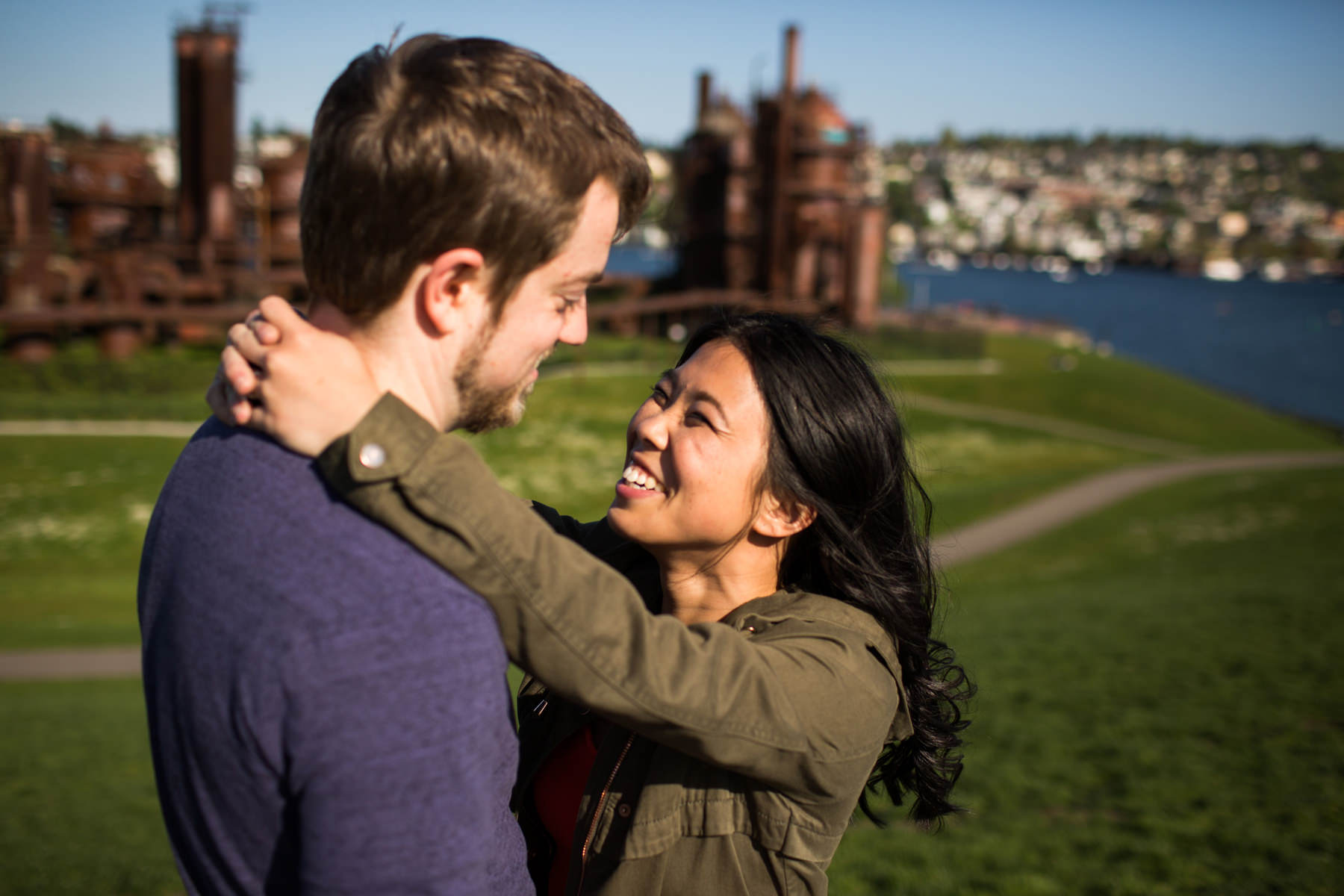 Gas Works Park Engagement