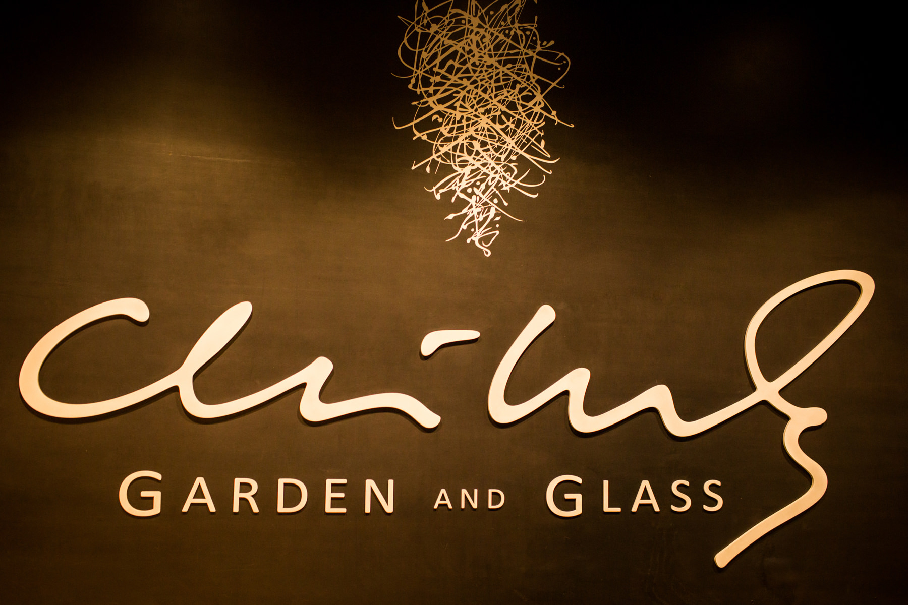 Chihuly Garden and Glass Wedding Photos Ceremony Title