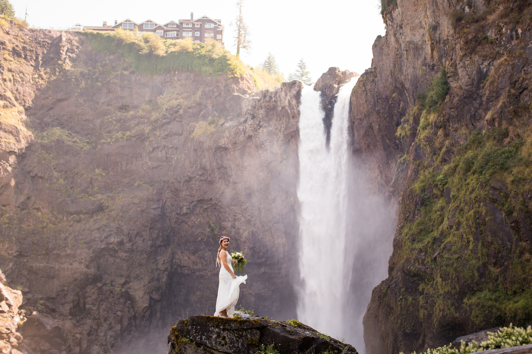 Snoqualmie Falls Wedding Photos