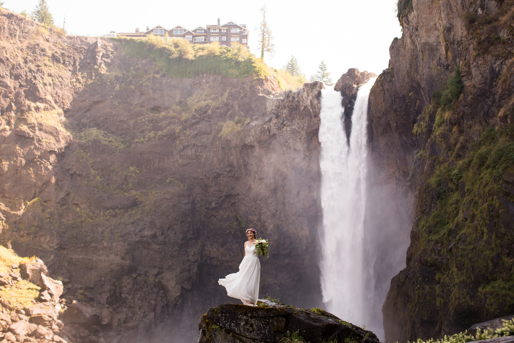 Snoqualmie Falls Wedding Photos