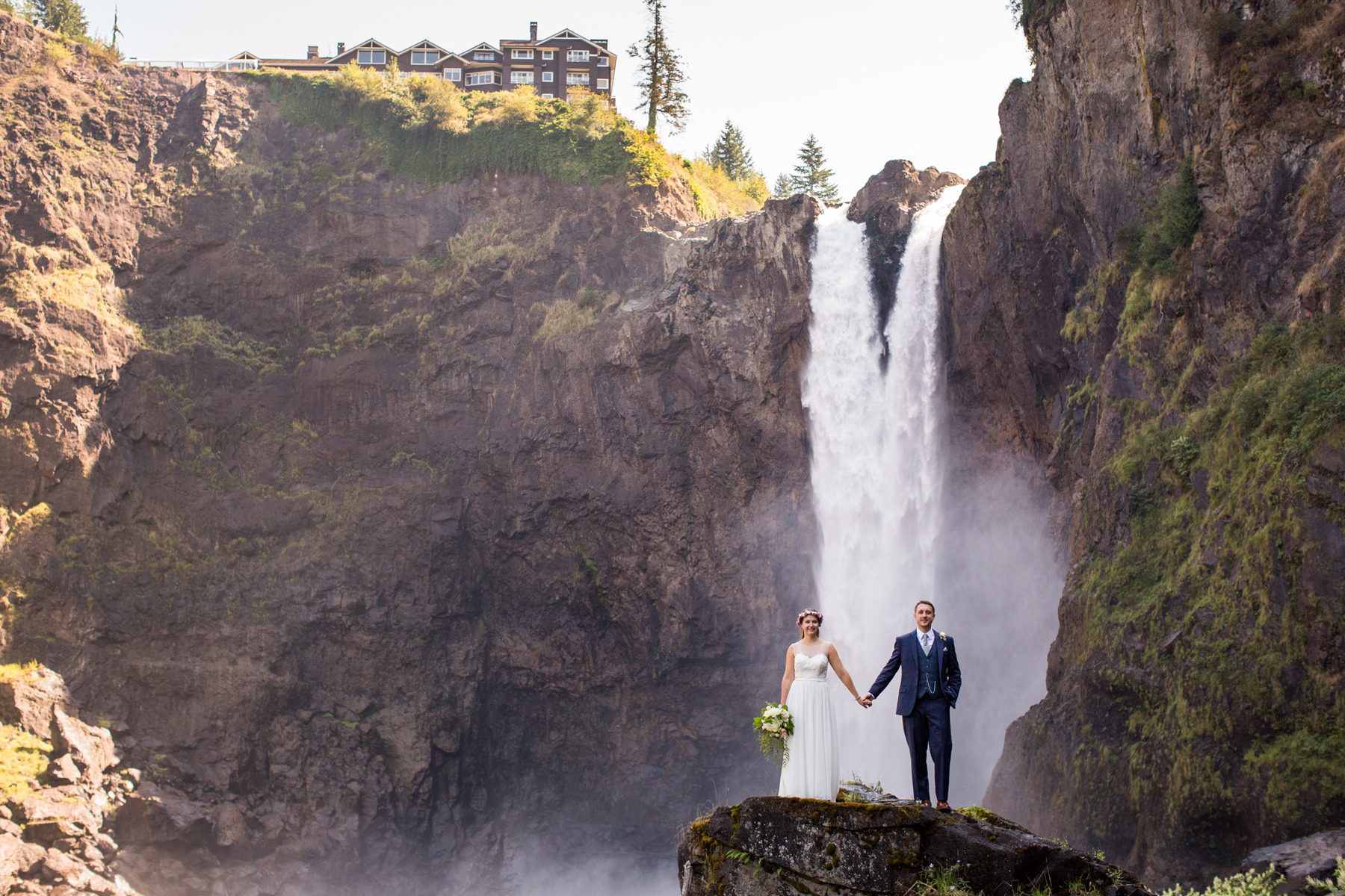 Snoqualmie Falls Wedding Photos