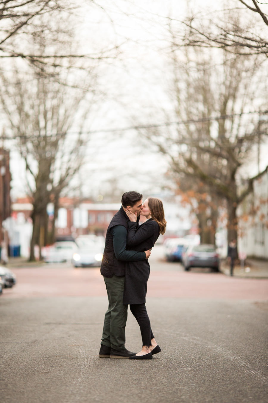 Downtown Ballard Engagement Photos