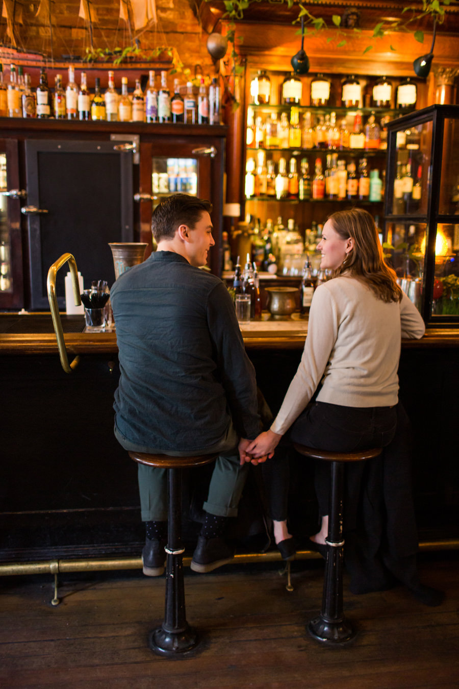Downtown Ballard Engagement Photos