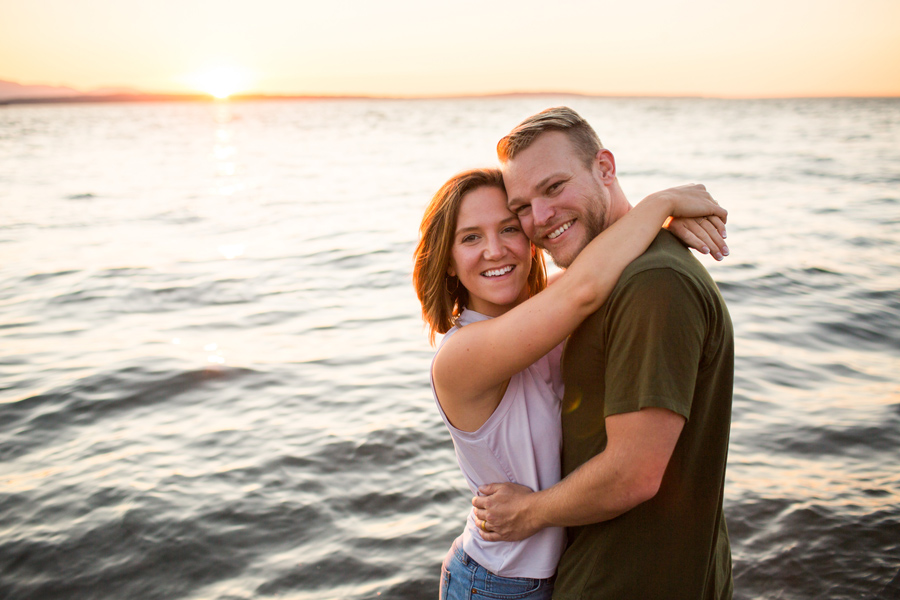 Carkeek Park Engagement Photos