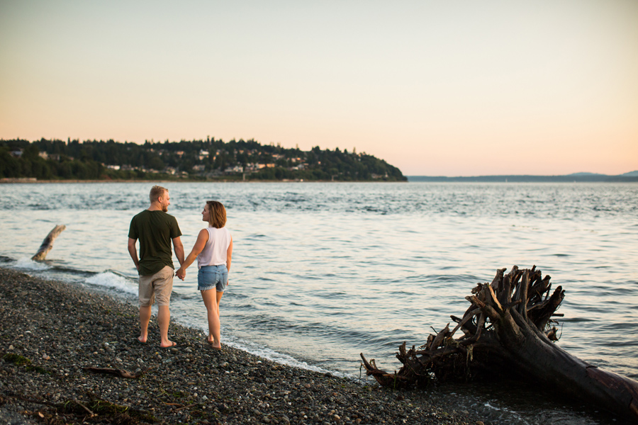 Carkeek Park Engagement Photos