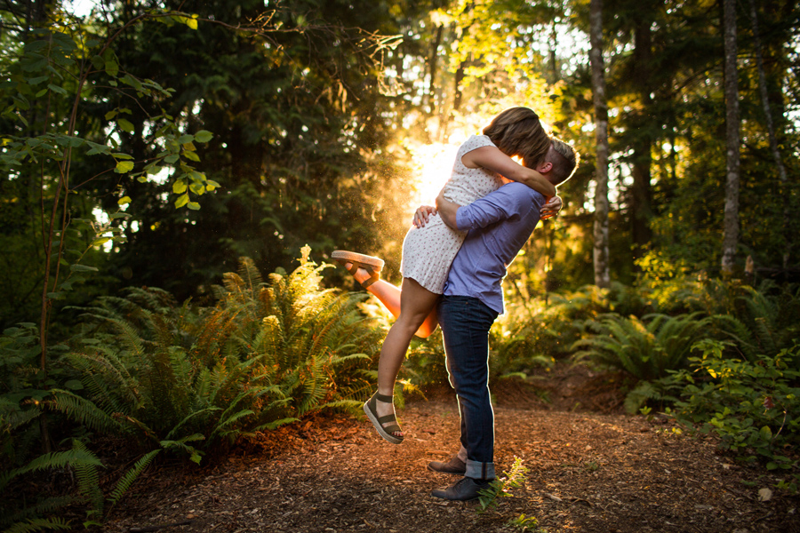 Carkeek Park Engagement Photos