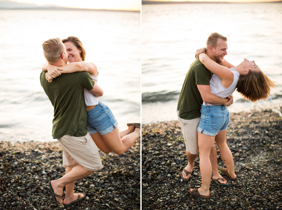 Carkeek Park Engagement Photos