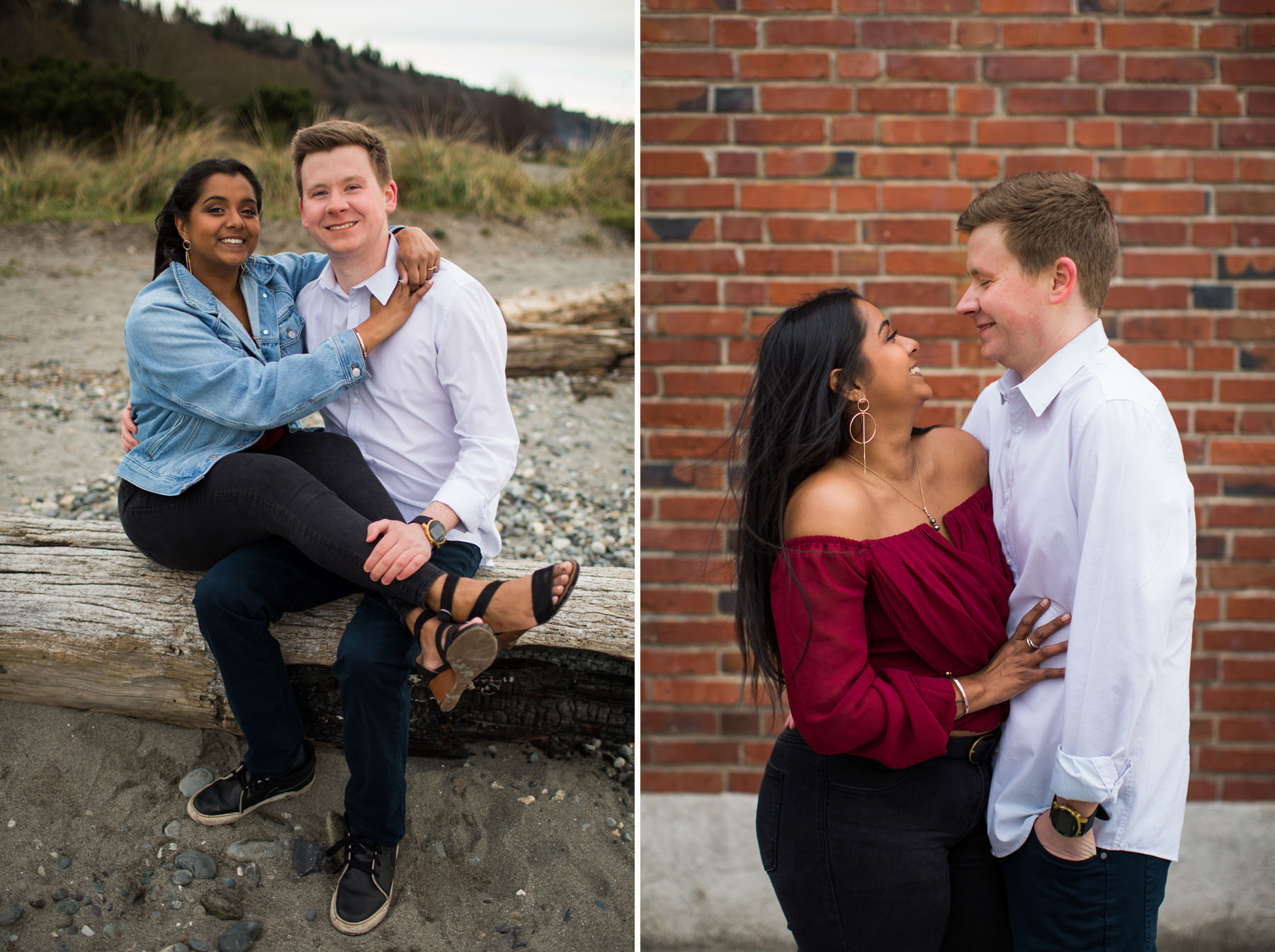 Golden Gardens Engagement Photos