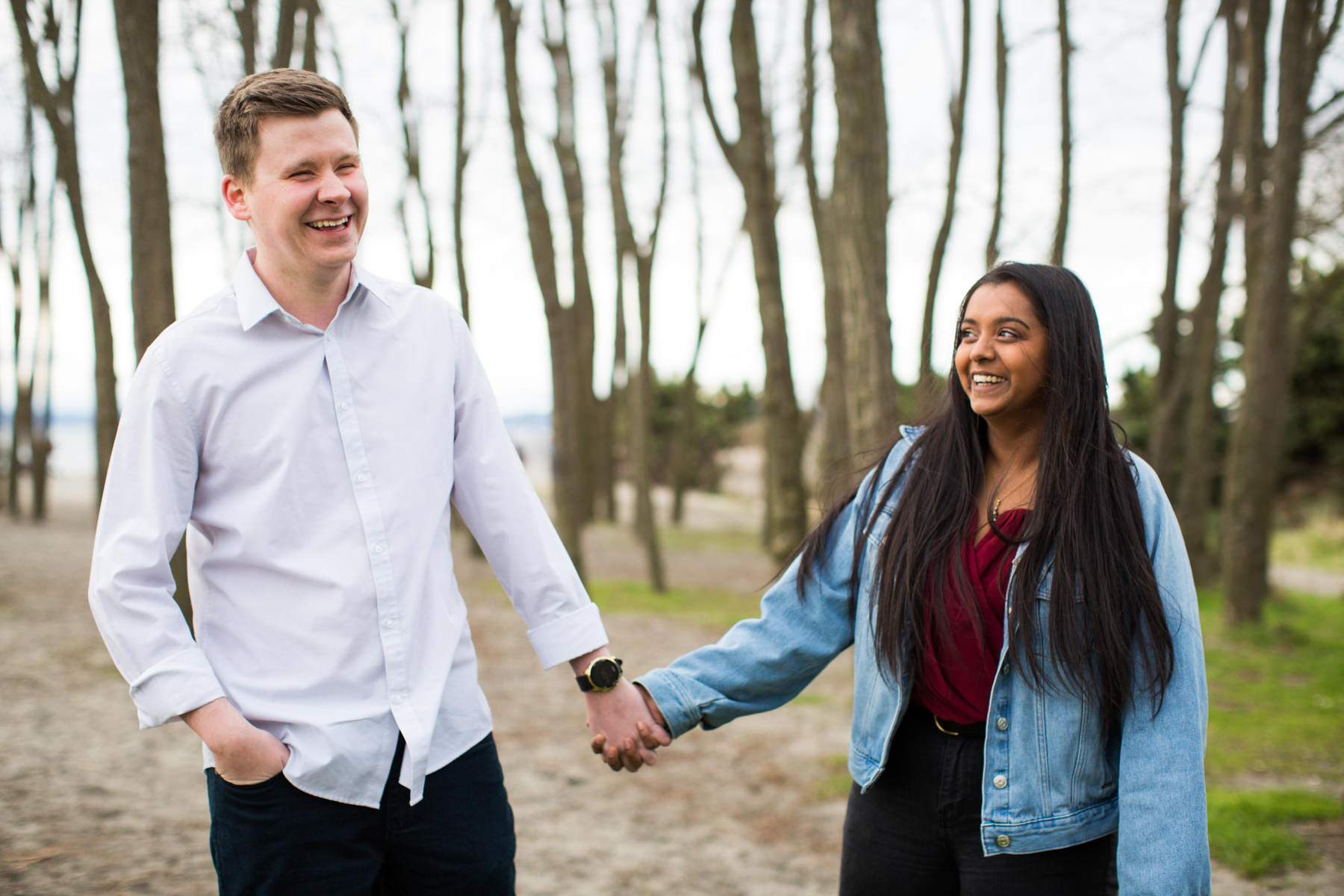 Golden Gardens Engagement Photos