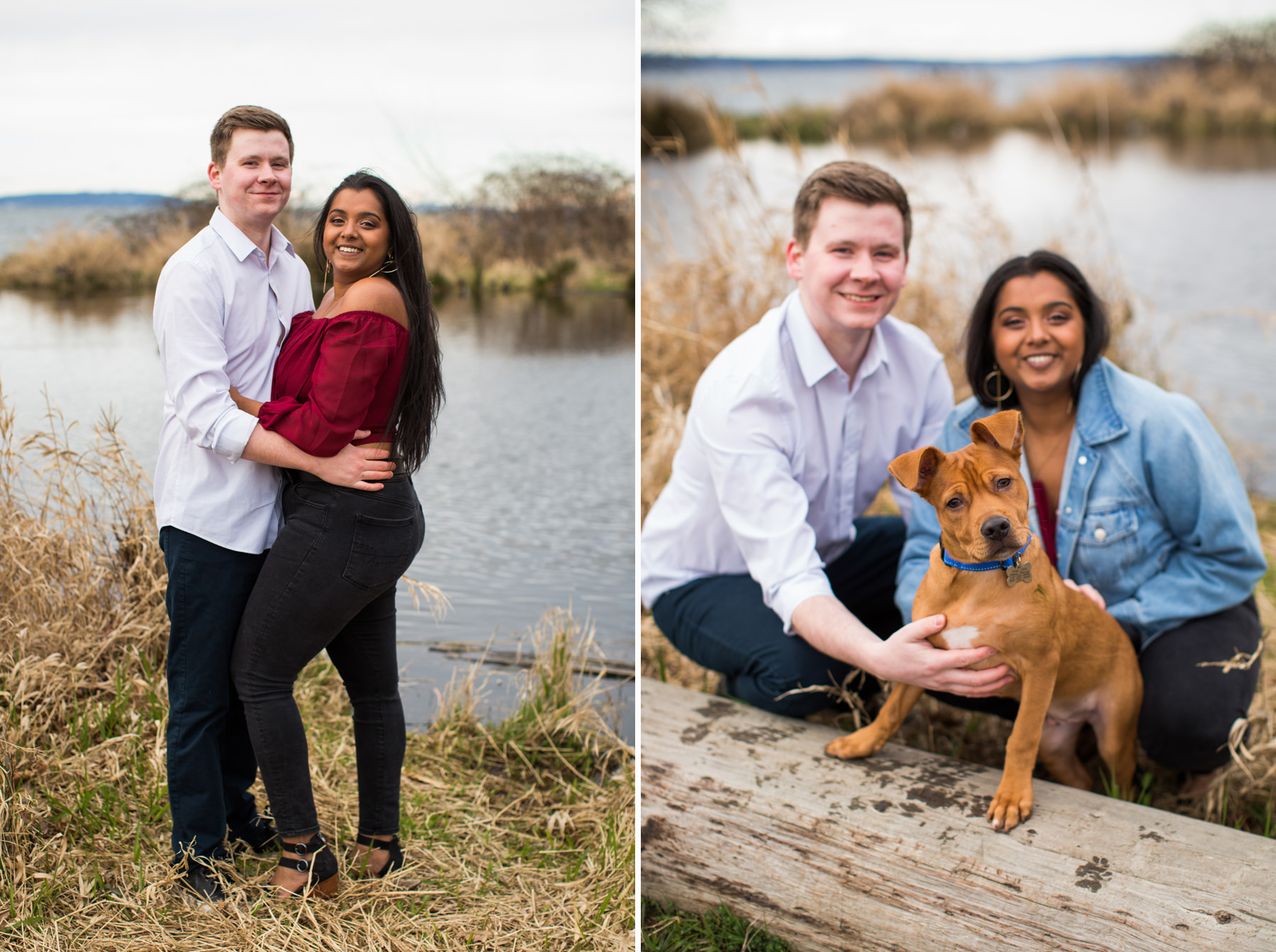 Golden Gardens Engagement Photos
