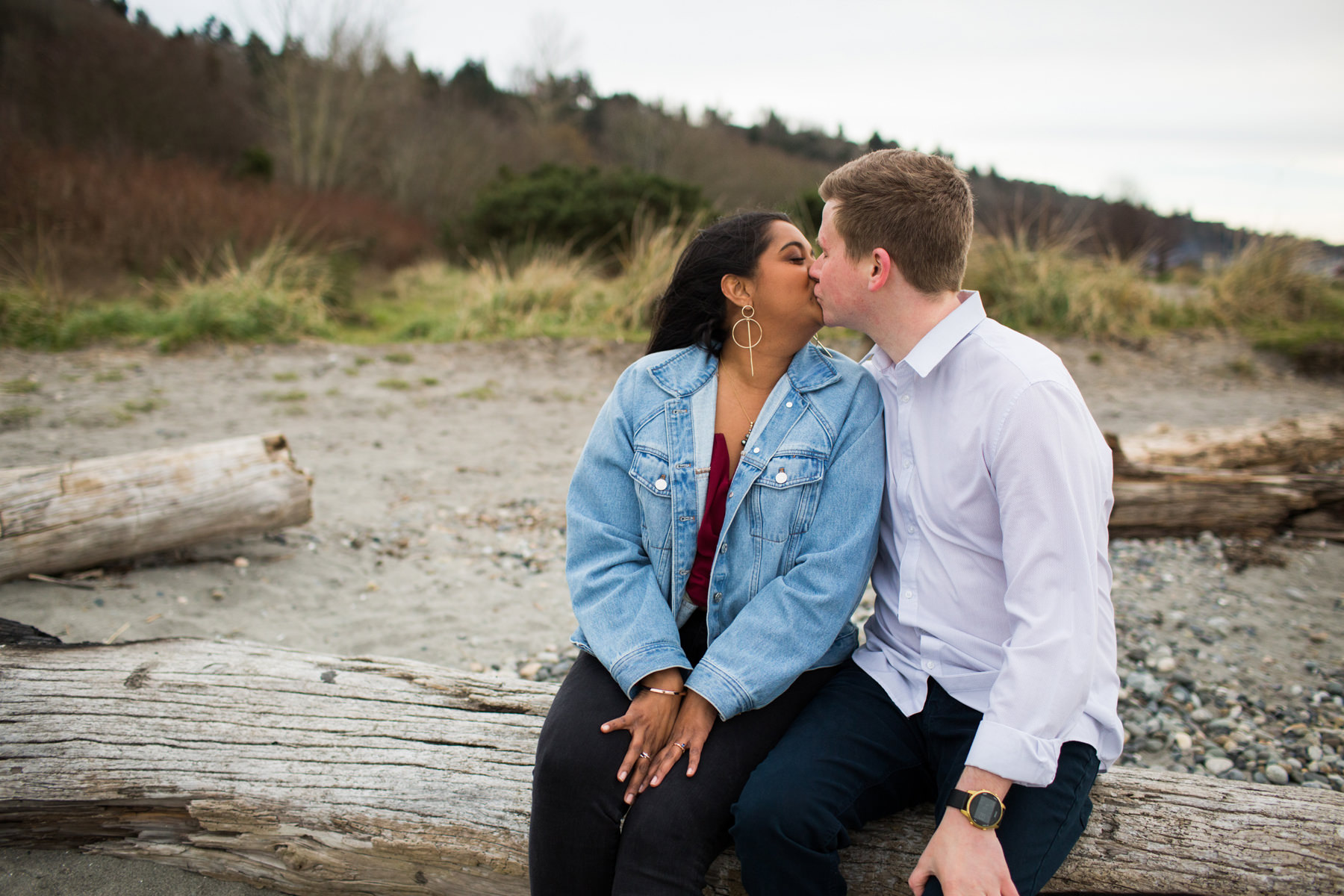 Golden Gardens Engagement Photos
