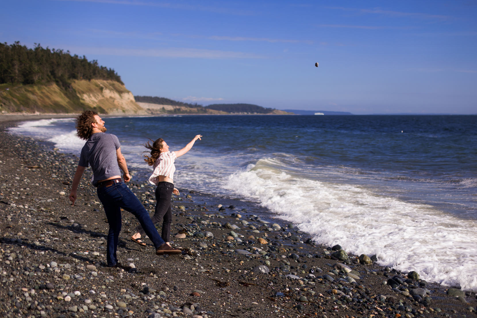 Whidbey Island Engagement Photos