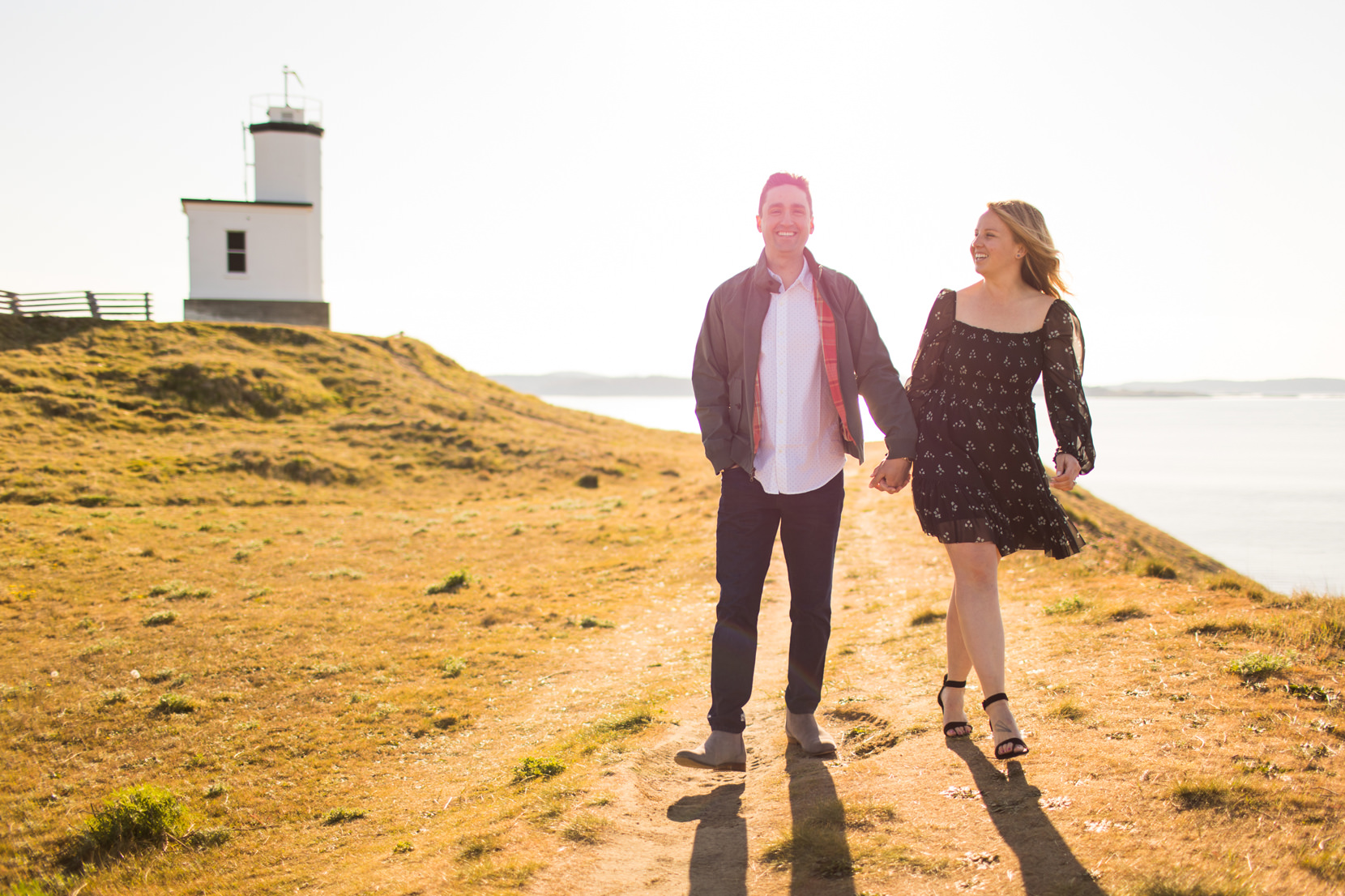 San Juan Island Engagement Photos
