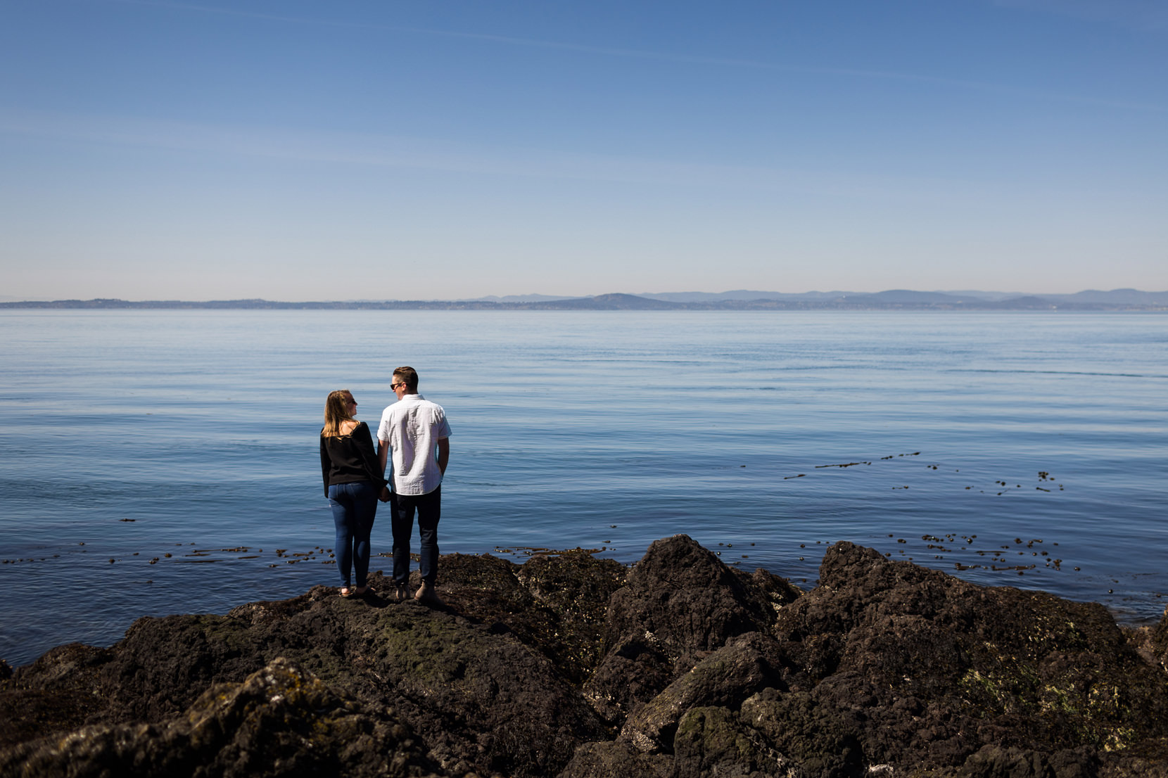 San Juan Island Engagement Photos