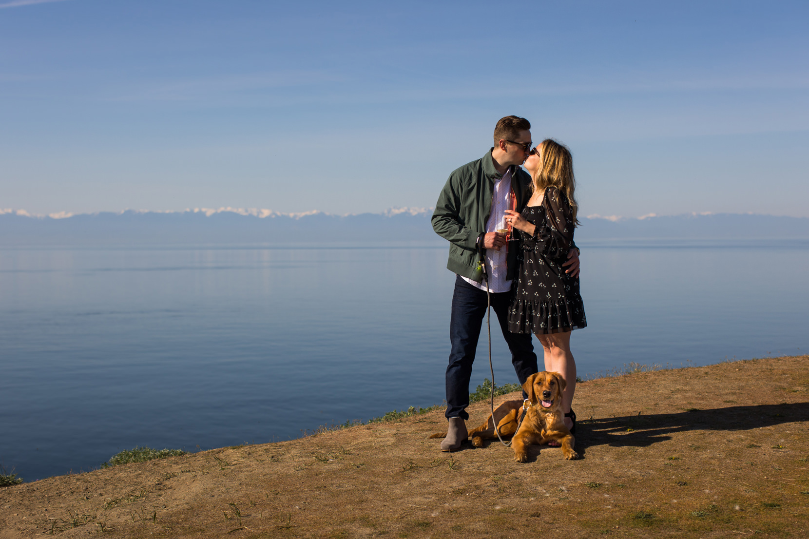 San Juan Island Engagement Photos