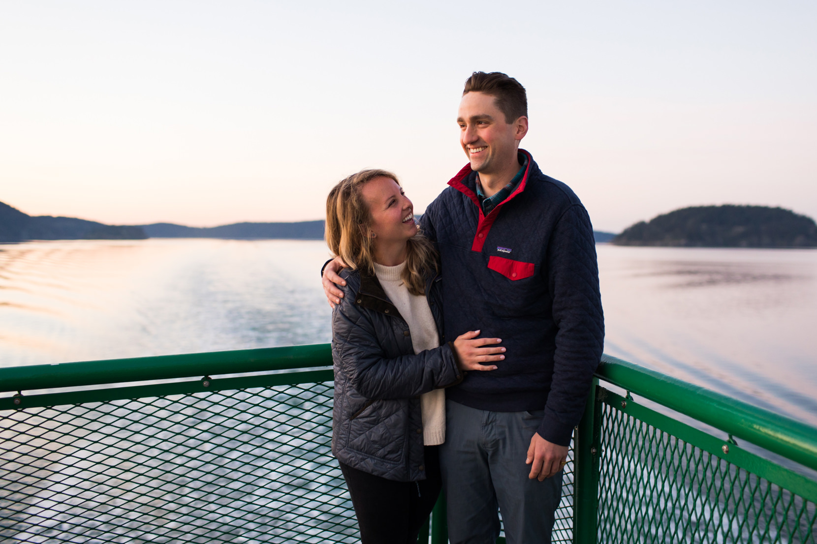 San Juan Island Engagement Photos