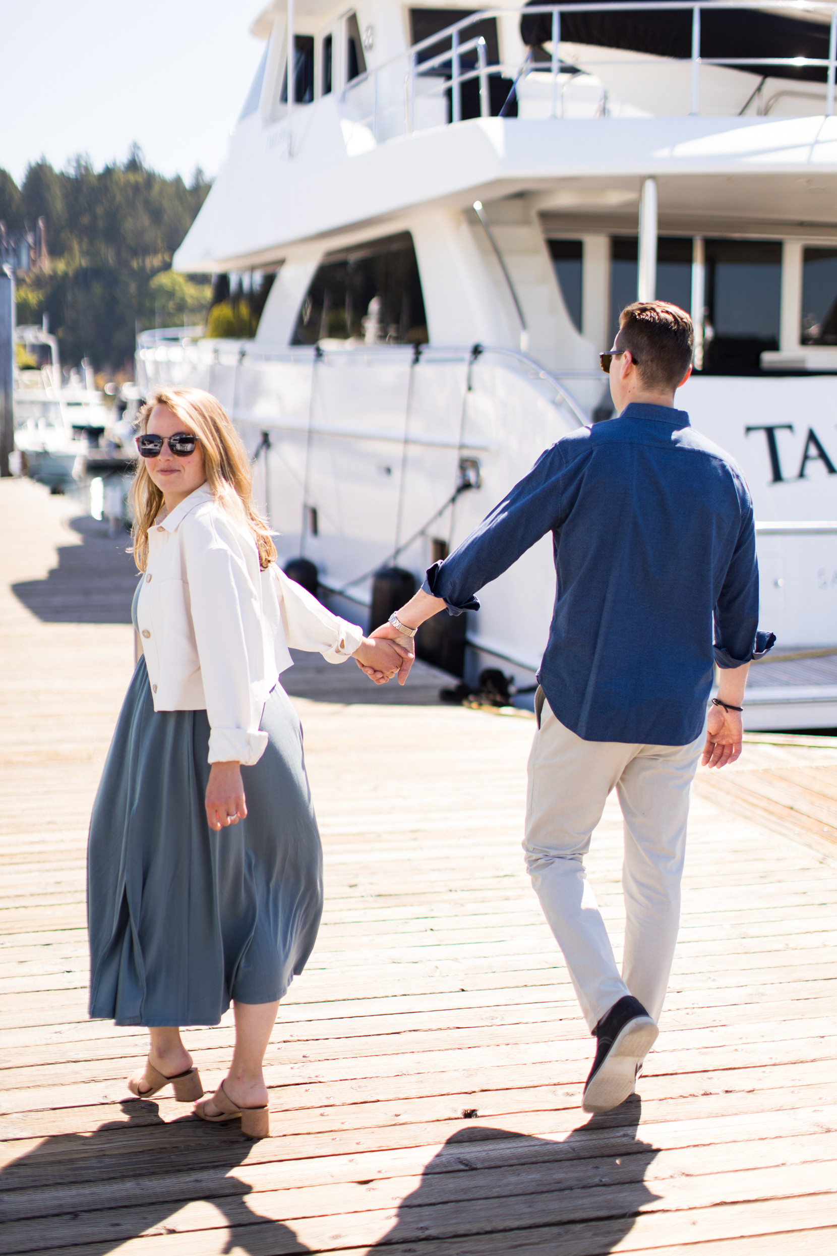 San Juan Island Engagement Photos