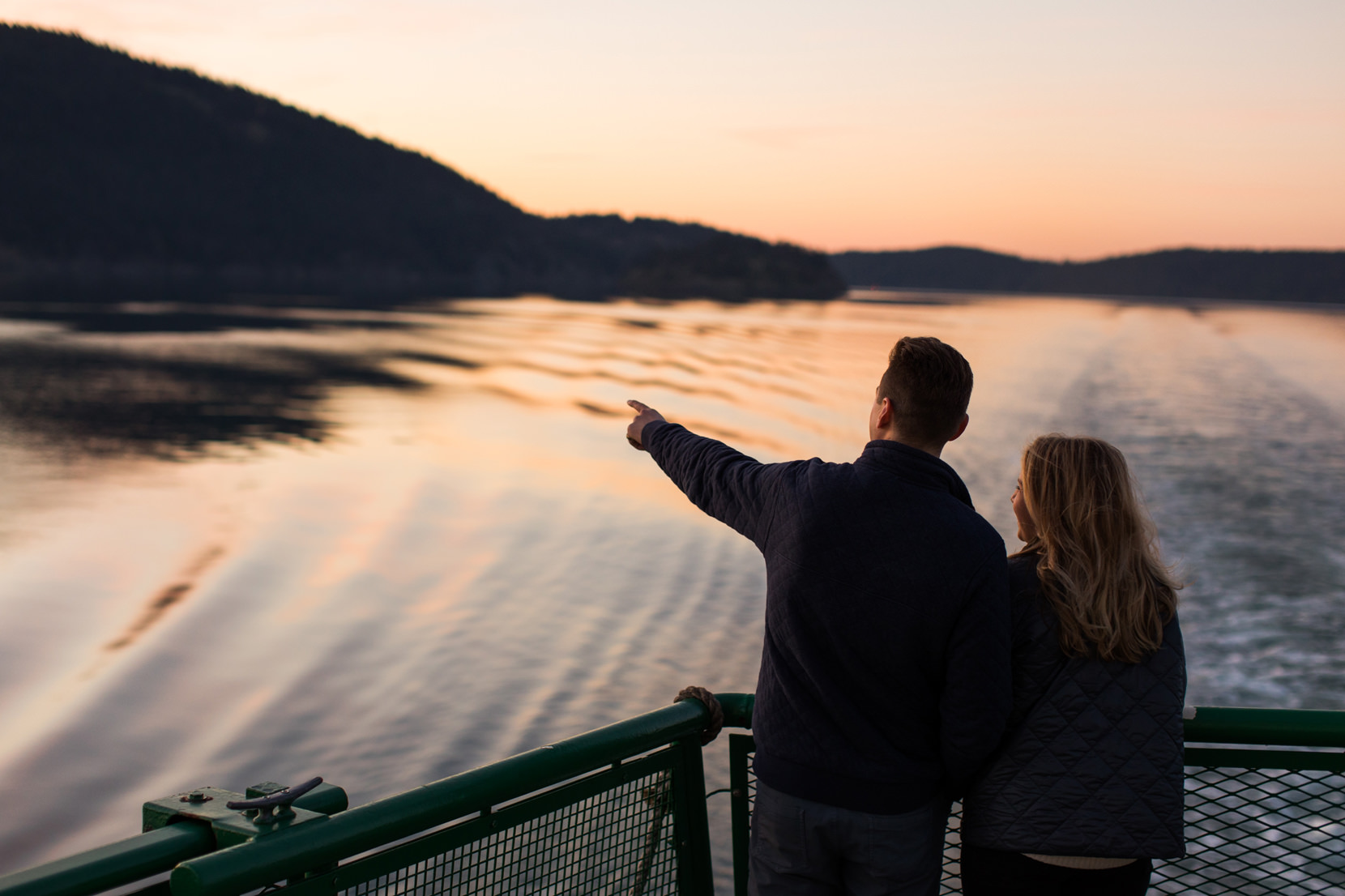 San Juan Island Engagement Photos